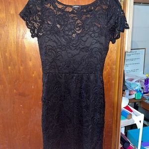 Black Lace Dress